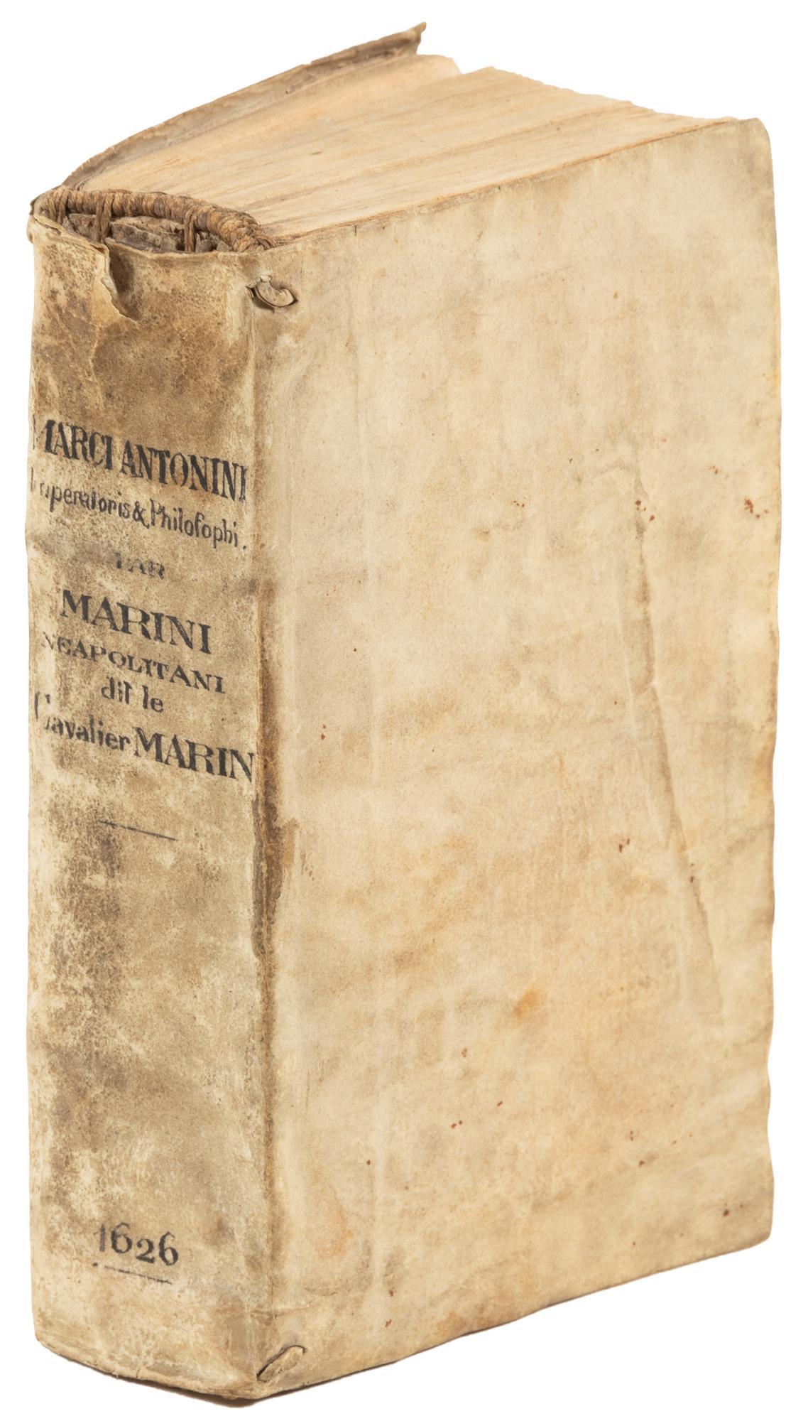 Historic edition of the Meditations of Marcus Aurelius.